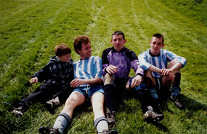 The Farrell Bros, Damien Colin & Darren 1995, Bailieboro Celtic